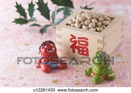 Soybean and ornament of evil View Large Photo Image Stock Image - Soybean and ornament of evil. Fotosearch