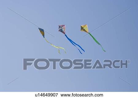 Stock Photo - Kite flying. Fotosearch