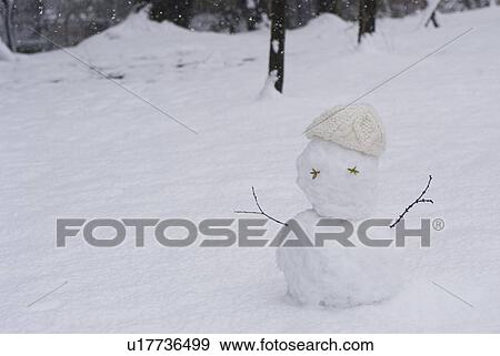 Stock Photo - Snowman. Fotosearch