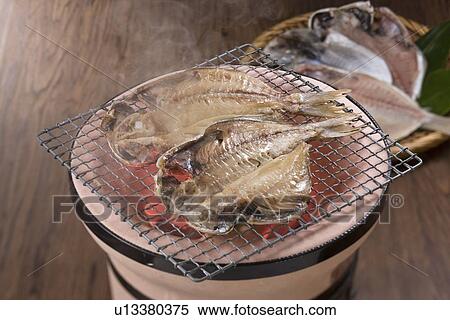 Stock Photography - Char grilled Japanese butterfish. Fotosearch