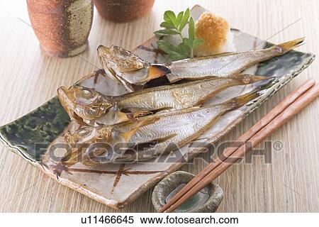 Stock Photography - Grilled sailfin sandfish. Fotosearch