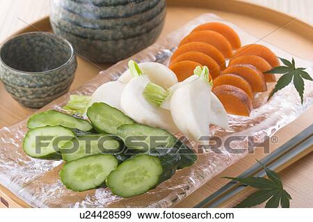Stock Photo - Vegetable pickles. Fotosearch