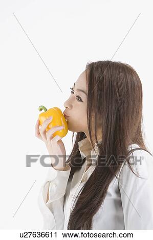 Portrait of young woman View Large Photo Image Stock Image - Portrait of young woman. Fotosearch