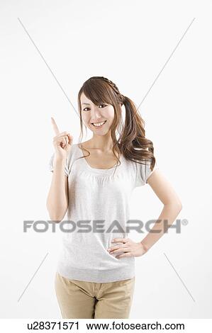 Portrait of young woman View Large Photo Image Stock Image - Portrait of young woman. Fotosearch