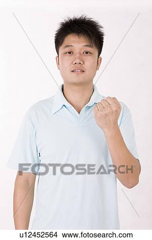 Portrait of man gesturing, Men, Facial Expression View Large Photo Image Picture - Portrait of man gesturing, Men, Facial Expression. Fotosearch