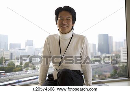 Stock Photo - Portrait of mature man. Fotosearch