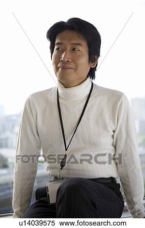 Stock Photography - Portrait of mature man. Fotosearch