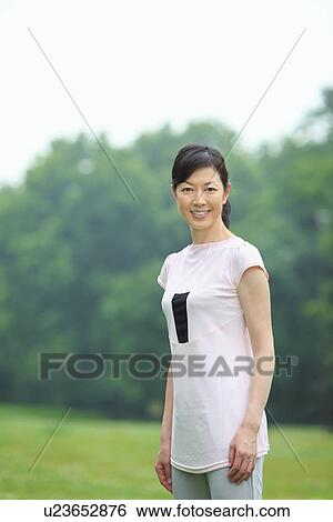 Portrait of mature woman View Large Photo Image Stock Photograph - Portrait of mature woman. Fotosearch