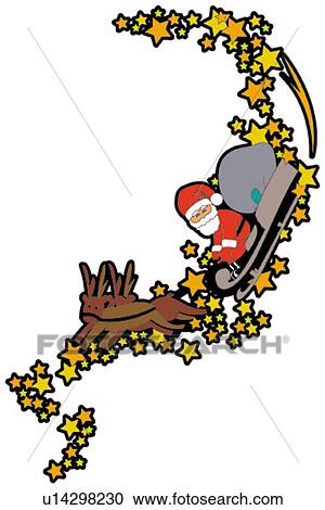 Clipart - taste, bobsleigh, gift, sledge, luge, mild. Fotosearch