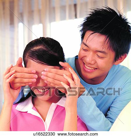 Stock Image - Humans, Asian woman, Male, Romance, Oriental women, Intim. Fotosearch