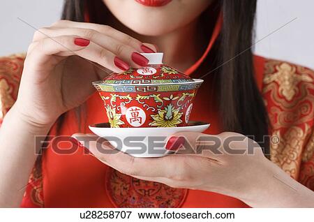 Stock Photo - Close up of a tea cup. Fotosearch