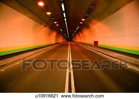 the highway tunnel, transportation, the way, in the daytime, running, traffic View Large Photo Image Stock Image - the highway tunnel, transportation, the way, in the daytime, running, traffic. Fotosearch