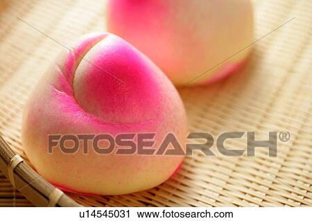 Stock Image - Food and Drink, Chinese new year, Indoors. Fotosearch