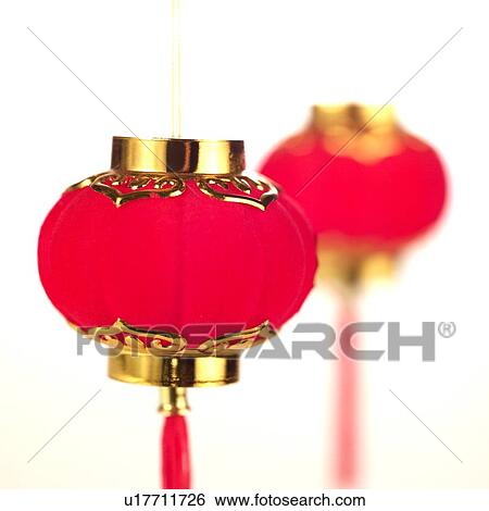 Stock Photograph - Two objects, lantern, Day, Culture/tradition, Close-Up. Fotosearch