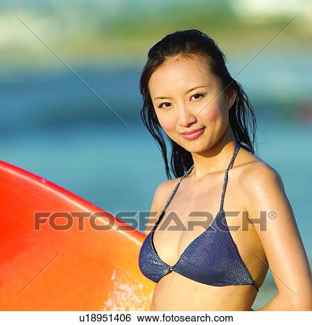 Beaches, Seas, Ocean, Swimsuit, People, Female, Bikini View Large Photo Image Stock Photograph - Beaches, Seas, Ocean, Swimsuit, People, Female, Bikini. Fotosearch