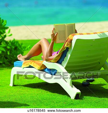 Stock Photography - Green grass, Chinese, Woman, Beautiful women, Sea, Women, Couch. Fotosearch