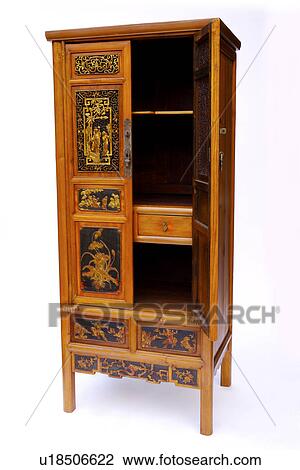 Opened wooden cabinet View Large Photo Image Stock Image - Opened wooden cabinet. Fotosearch