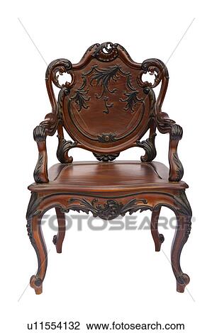 Wooden armchair and table View Large Photo Image Stock Image - Wooden armchair and table. Fotosearch
