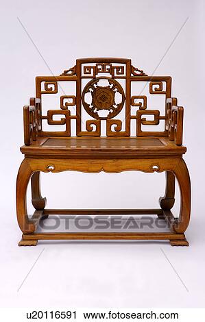 Stock Image - Wooden chair. Fotosearch