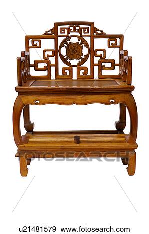 Stock Photo - Wooden chair. Fotosearch