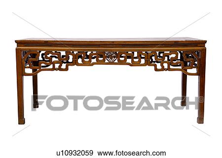 Stock Photo - Wooden desk. Fotosearch