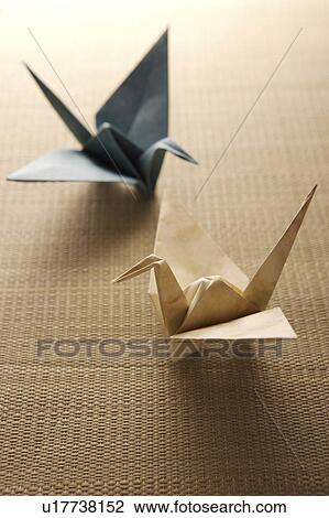 Ceremonial paper crane View Large Photo Image Stock Image - Ceremonial paper crane. Fotosearch