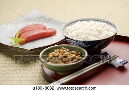 Japanese food displaying on tatami mat View Large Photo Image Stock Image - Japanese food displaying on tatami mat. Fotosearch