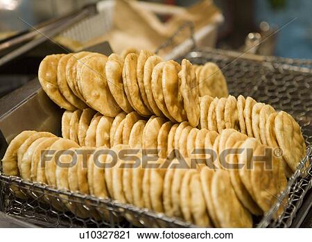 Stock Image - Japanese Rice Crackers. Fotosearch