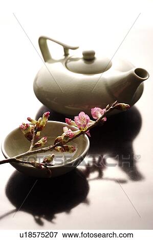 Stock Photo - Japanese teapot and teacup. Fotosearch