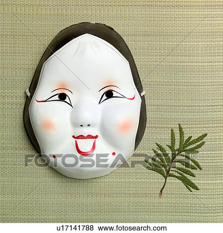 Stock Photo - Mask of laughing face. Fotosearch