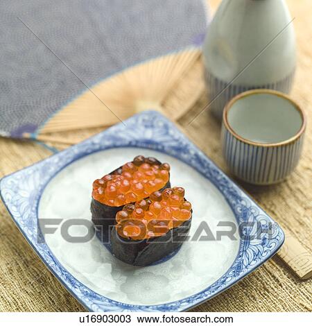 Sushi, high angle view View Large Photo Image Stock Image - Sushi, high angle view. Fotosearch