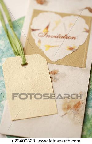 Stock Photo - Invitation card for wedding. Fotosearch