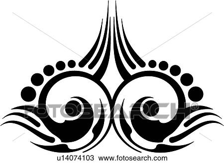 Clipart - antique, art, vintage, cartouche, background, decoration, accent. Fotosearch