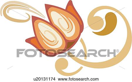 Clipart - antique, art, vintage, cartouche, background, decoration, accent. Fotosearch