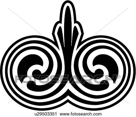 Clipart - antique, art, vintage, cartouche, background, decoration, accent. Fotosearch