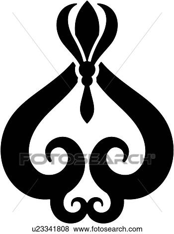 Clip Art - cartouche, art, classic, antiquity, background, vintage, accent. Fotosearch