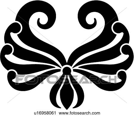 Clipart - cartouche, art, classic, antiquity, background, vintage, accent. Fotosearch