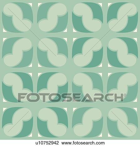 Clipart - cartouche, seamless, classic, background, art, vintage, accent. Fotosearch