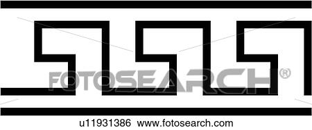 Clip Art - deco, art, decoration, antique, background, decorative, accent. Fotosearch