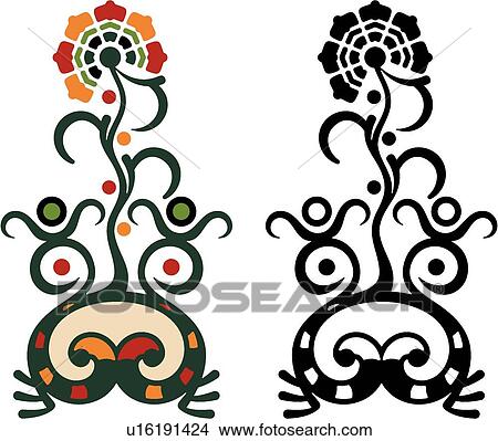 Clipart - decoration, art, antique, vintage, background, deco, accent. Fotosearch