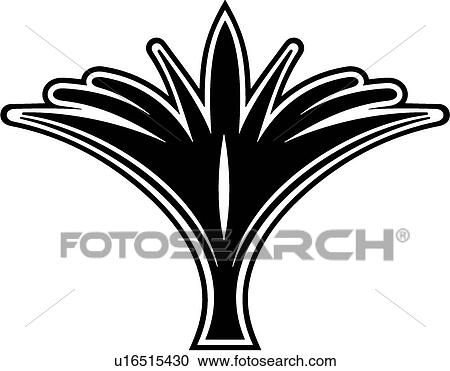Clipart - decoration, art, antique, vintage, background, deco, accent. Fotosearch