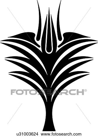 Clipart - decoration, art, antique, vintage, background, deco, accent. Fotosearch