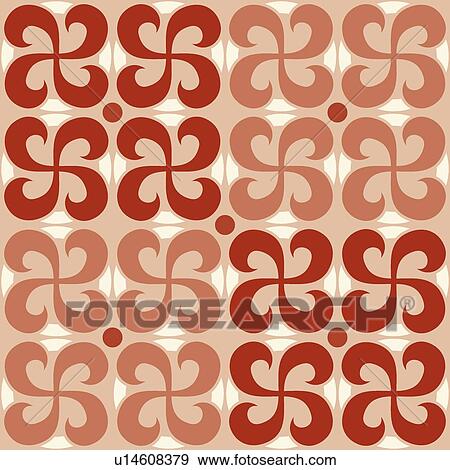 Clip Art - decoration, seamless, classic, background, art, deco, accent. Fotosearch