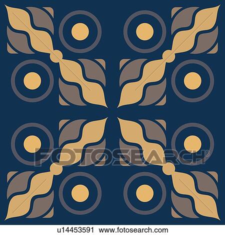 Clipart - decoration, seamless, classic, background, art, deco, accent. Fotosearch