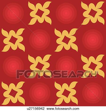 Clipart - decoration, seamless, classic, background, art, deco, accent. Fotosearch