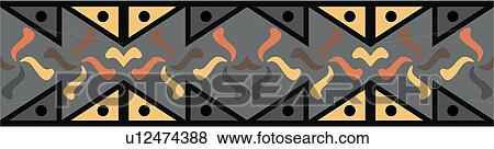 Clip Art - decorative, art, deco, decoration, antique, design, accent. Fotosearch