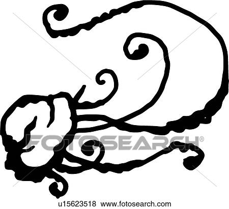 Clip Art - decorative, art, deco, decoration, antique, design, accent. Fotosearch