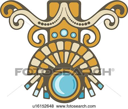 decorative, art, deco, decoration, antique, design, accent View Large Clip Art Graphic Clip Art - decorative, art, deco, decoration, antique, design, accent. Fotosearch