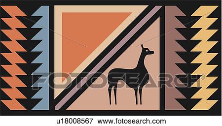 Clip Art - decorative, art, deco, decoration, antique, design, accent. Fotosearch