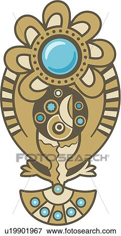 decorative, art, deco, decoration, antique, design, accent View Large Clip Art Graphic Clip Art - decorative, art, deco, decoration, antique, design, accent. Fotosearch
